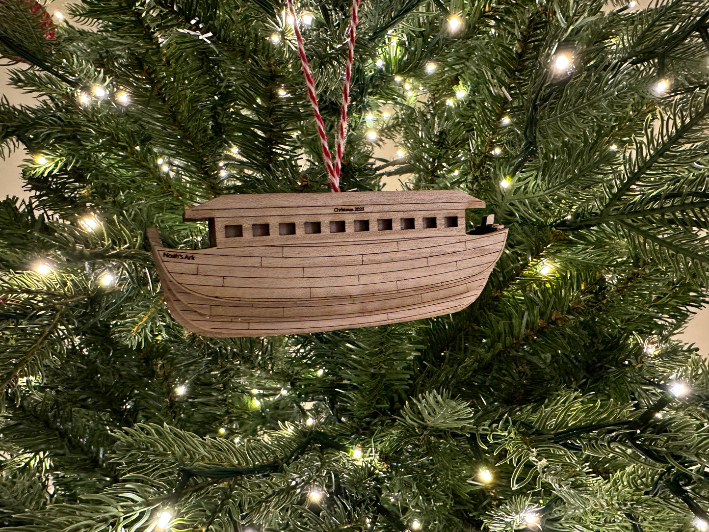 Noah's Ark Christmas Ornament