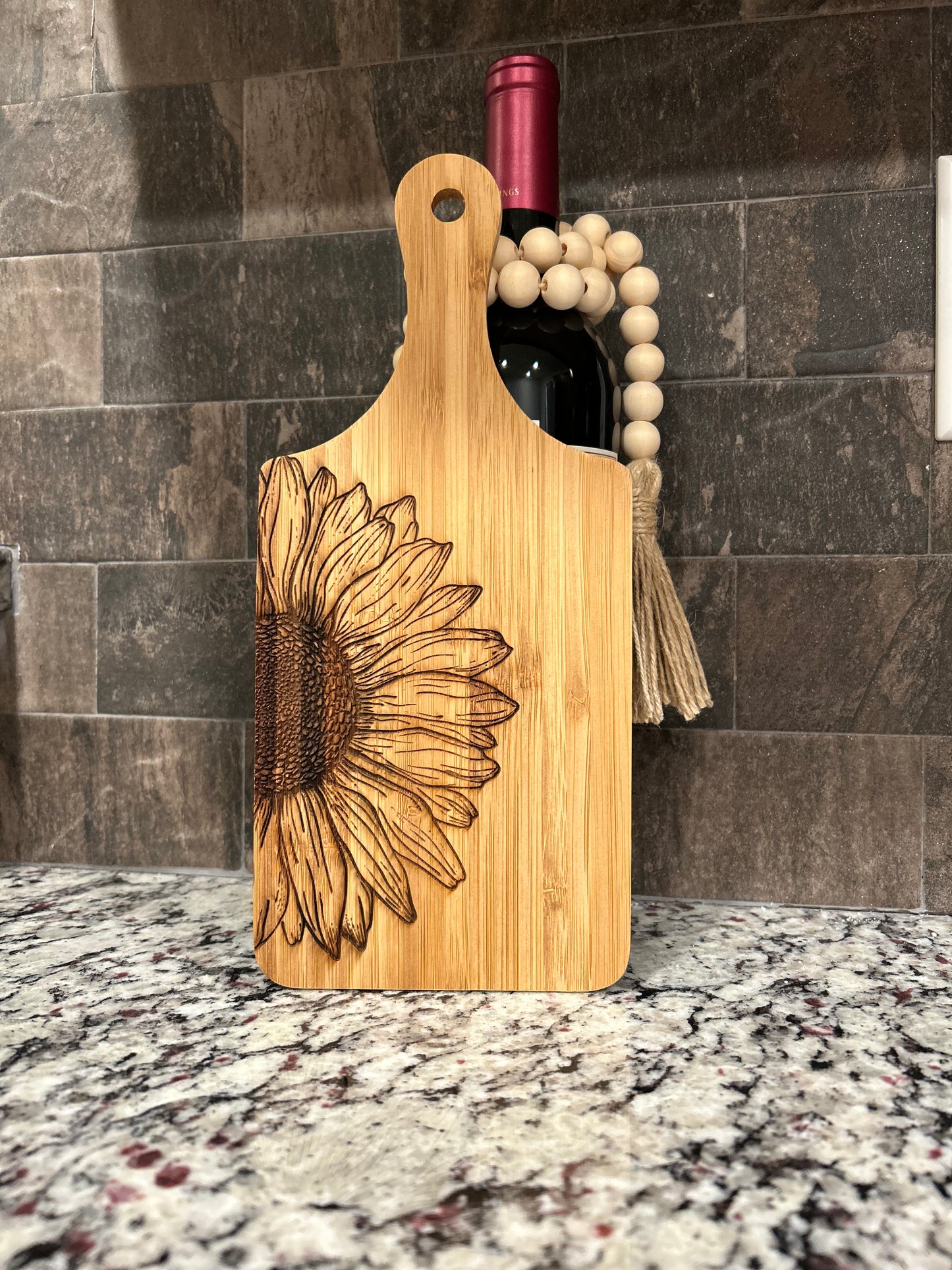 Cutting Board-Sunflower