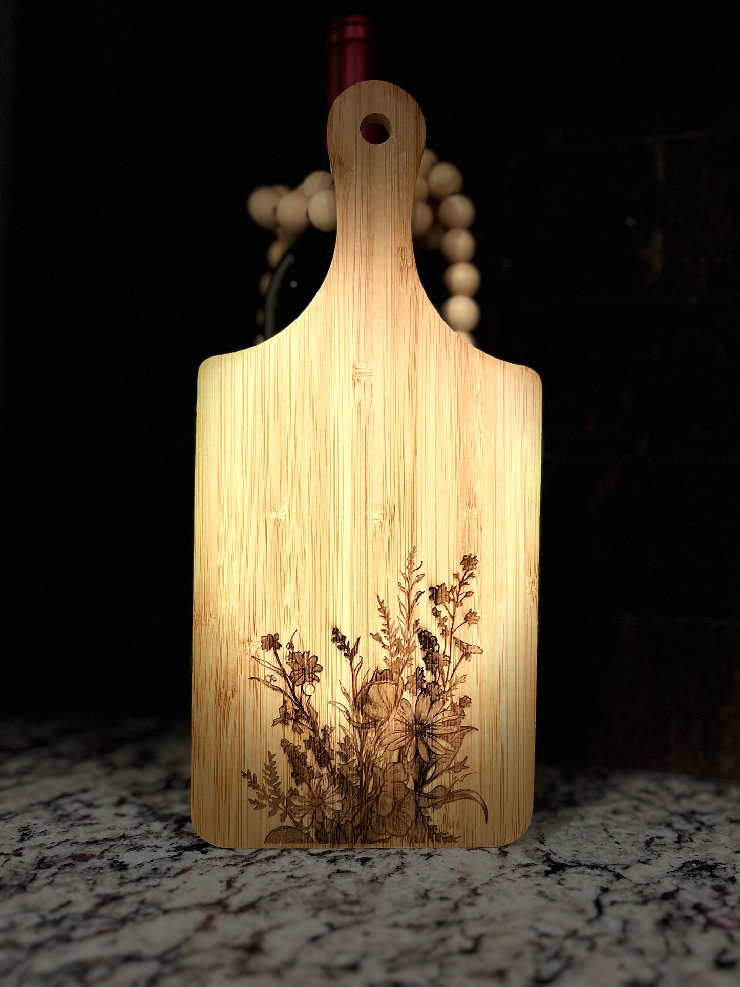 Cutting Board-Flowers